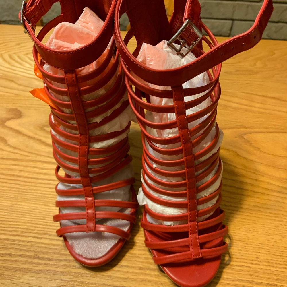 Paprika Heels. Size 6, Brand New Never Worn.